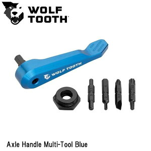 WOLF TOOTH@EtgD[X Axle Handle Multi-Tool Blue ] H }`c[