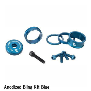 WOLF TOOTH�@�E���t�g�D�[�X Anodized Bling Kit Blue ���]�� �w�b�h�p�[�c