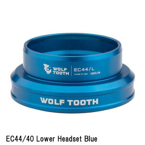 WOLF TOOTH@EtgD[X EC44/40 Lower Headset Blue ] wbhp[c