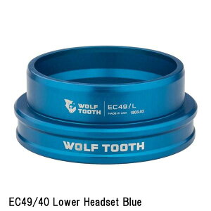 WOLF TOOTH@EtgD[X EC49/40 Lower Headset Blue ] wbhp[c
