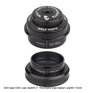 WOLF TOOTH@EtgD[X EC44 Upper EC44 Lower GeoShift 2°Performance Angle Headset Long(90-115mm) ] wbhp[c