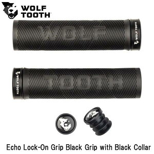 WOLF TOOTH@EtgD[X Echo Lock-On Grip Black Grip with Black Collar ] Obv