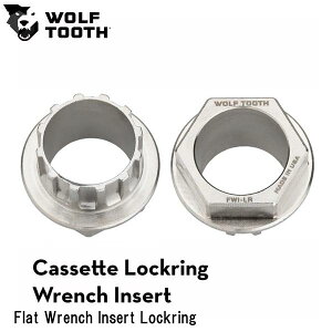 WOLF TOOTH�@�E���t�g�D�[�X Flat Wrench Insert Lockring ���]�ԗp�H��