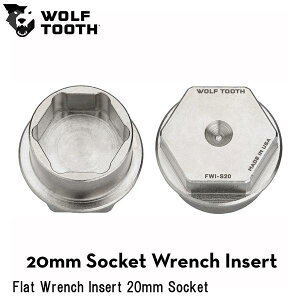 WOLF TOOTH�@�E���t�g�D�[�X Flat Wrench Insert 20mm Socket ���]�ԗp�H��