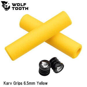 WOLF TOOTH@EtgD[X Karv Grips 6.5mm Yellow ] Obv