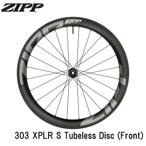 ZIPP �W�b�v ZIPP 303 XPLR S Tubeless Disc (Front) ���]�� ���g�z�C�[�����[�h �N���X�o�C�N