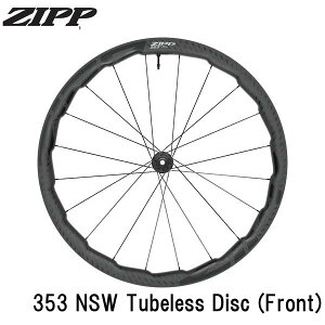 ZIPP �W�b�v ZIPP 353 NSW Tubeless Disc (Front) ���]�� ���g�z�C�[�����[�h �N���X�o�C�N