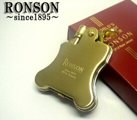 送料無料！RONSON(ロンソン)Banjoバンジョー R01-1031(真鍮無垢ブラスサテン)オイルライター(日本製)☆おまけメンテブラシ付き！(配送)小型宅配便,メール便はさらに割引き。(TK210)