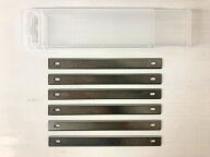 飯田工業 FX120ミニフォルテ用 カンナ刃125×12×1.0 6枚入り／1箱
