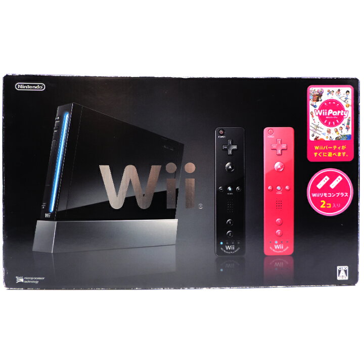 楽天市場】【飯能本店】 任天堂 Wii Wiiパーティセット ※ ヌンチャク欠 