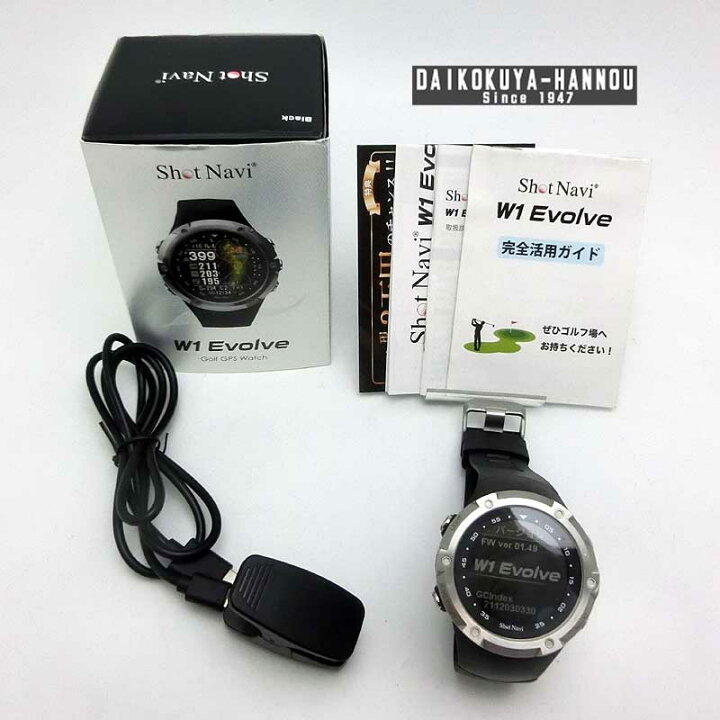 楽天市場】【飯能本店】 Shot Navi ショットナビ W1 Evolve ゴルフナビ 
