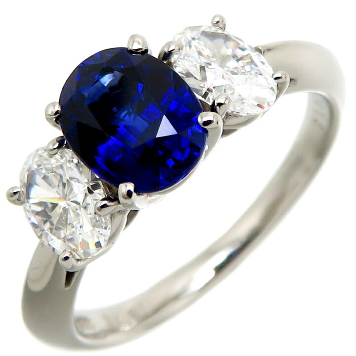 楽天市場】【銀座店】 SUWA Pt950 1.52ct サファイア ダイヤモンド 
