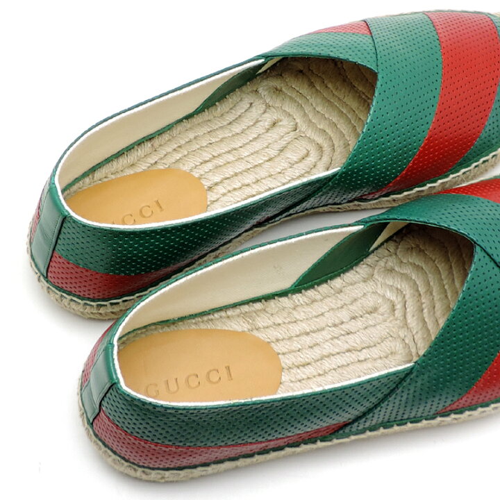 楽天市場】【飯能本店】 グッチ エスパドリーユ スリッポン #9 (日本  