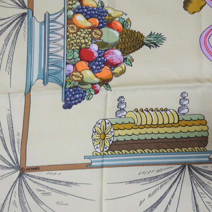 楽天市場】【銀座店】 エルメス カレ90 A LA GLOIRE DE LA CUISINE  