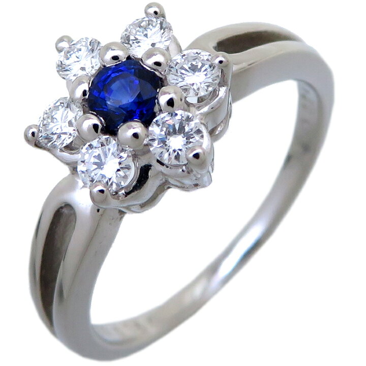 楽天市場】【銀座店】 ミキモト 0.15ct サファイア ダイヤモンド  