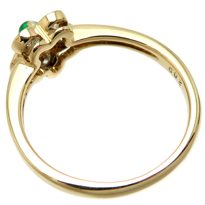 楽天市場】【飯能本店】 クリスチャンディオール 750YG エメラルド  