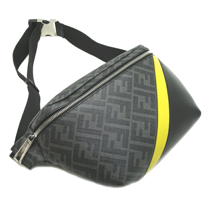 楽天市場】【銀座店】 フェンディ ダイアゴナルベルトバッグ  