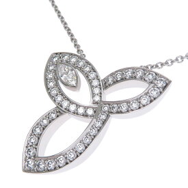 【銀座店】 ハリーウィンストン 約0.68ct リリークラスター ダイヤモンド レディース ネックレス PEDPMQRFLC Pt950プラチナ DH86303【大黒屋質店出品】 【中古】【送料無料】【店頭受取対応商品】