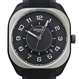 【銀座店】 エルメス H08 2023年購入品 メンズ 腕時計 W049428WW00 ( SP1.741a ) DH86543【大黒屋質店出品】 【中古】【送料無料】【店頭受取対応商品】