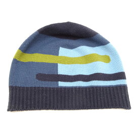 【銀座店】 エルメス ニット帽　＃S レディース ニットキャップ ウール ネイビー DH88872【大黒屋質店出品】 【中古】【送料無料】【店頭受取対応商品】