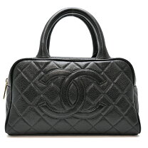 楽天市場】chanel キャビアスキン ミニボストンの通販
