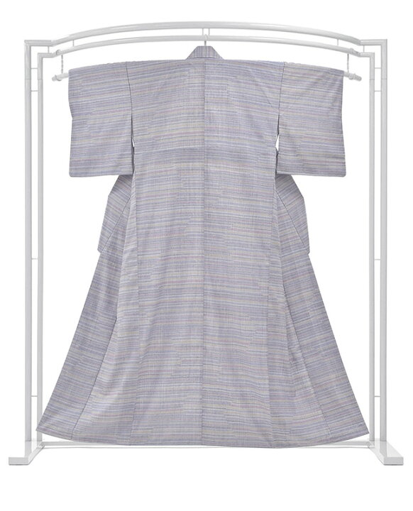 楽天市場】着物だいやす 715□本場結城紬□本結城 カラフル横段文 100  