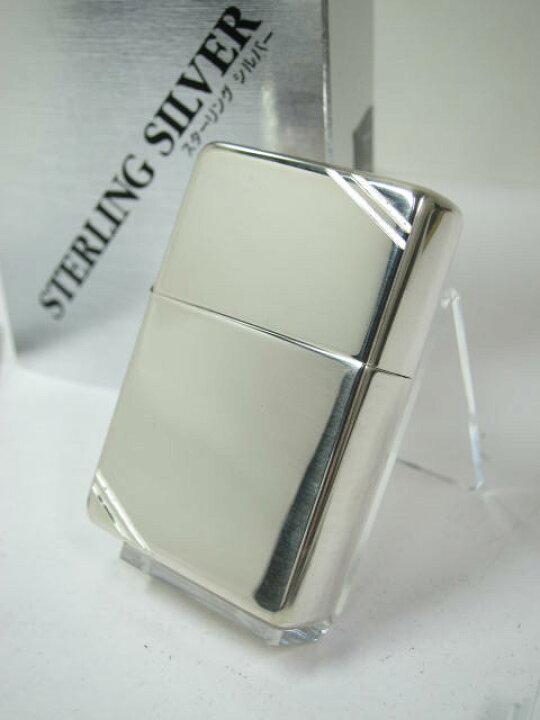 楽天市場】ジッポーライター： Zippo スターリングシルバー #14 
