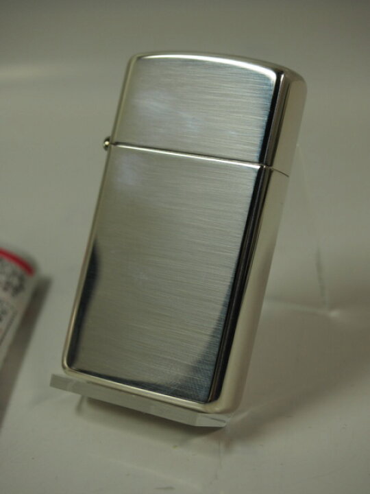 楽天市場】ジッポーライター： Zippo スターリングシルバー 【 スリム 