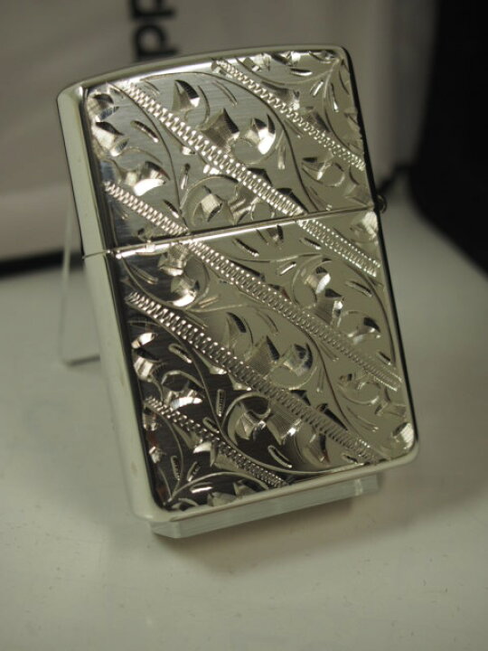 楽天市場】ジッポーライター： Zippo スターリングシルバー #15 唐草 