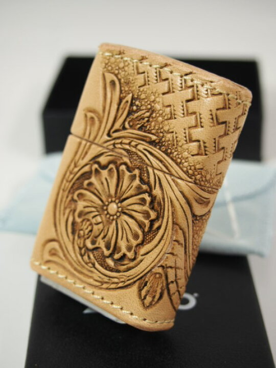 楽天市場】ジッポーライター： Zippo 革巻き レザー 『彫刻』 CHAOS 