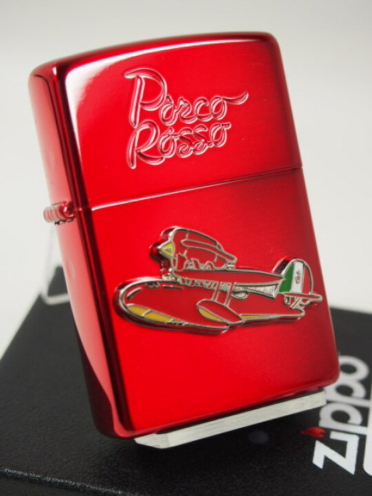 楽天市場】ジッポーライター： Zippo 【 紅の豚 】ポルコ ロッソ 