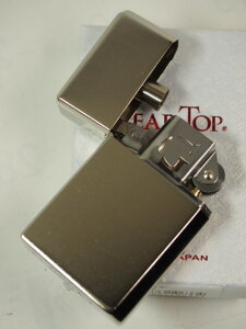 オイルライター: 日本製 Gear Top ギアトップ 『 フリント オイル ライター 』 ニッケル バレル GT1-03 《国産》 Oil 真鍮製 『タンク真鍮』 5年保証 ★お洒落★ 【父の日】 【楽ギフ_包装】 【フ