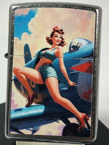 Wb|[C^[F NEW Zippo 퓬@ K[ ZNV[ Sexy Girl #207-125621 WW2 Sigar  Wiskey m[YA[g M[ i mX^W[ A[g IV yΉ yMt_ ̓ 