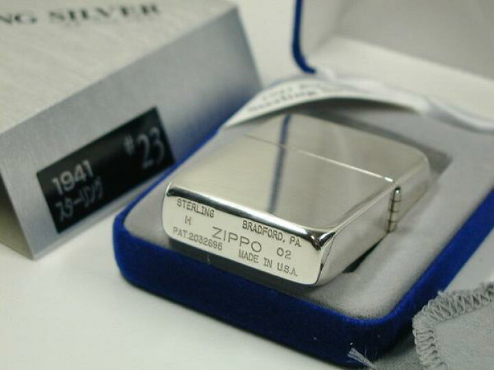 楽天市場】ジッポーライター： Zippo スターリングシルバー 
