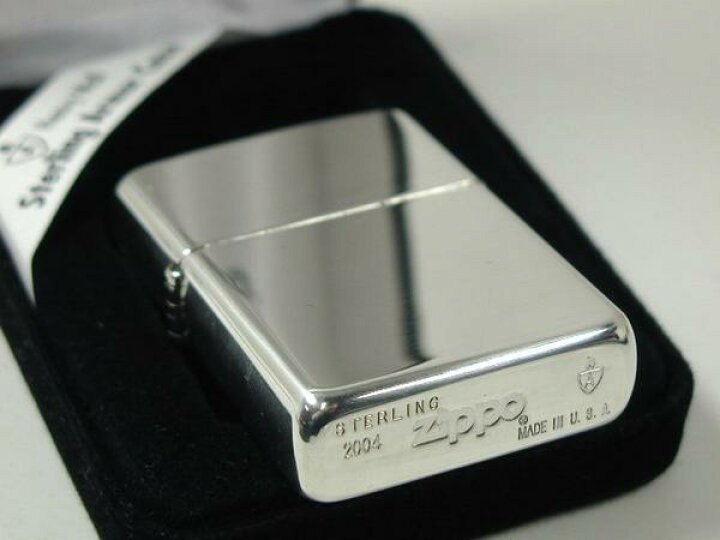 楽天市場】ジッポーライター： Zippo アーマー 純銀無垢 #26  