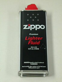ジッポーオイル： 純正 Zippo Lighter Fluid オイル （小缶 133ml） 【あす楽対応】 【楽ギフ_包装】 【ジッポ】 【ジッポー】 【ライター】 【消耗品】 【ダルマヤ】 【メール便不可】