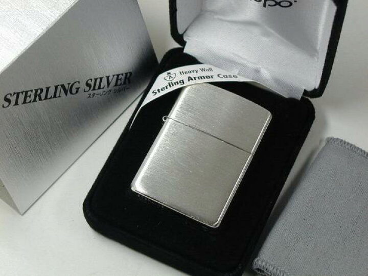 楽天市場】ジッポーライター： Zippo アーマー 純銀無垢 #27 