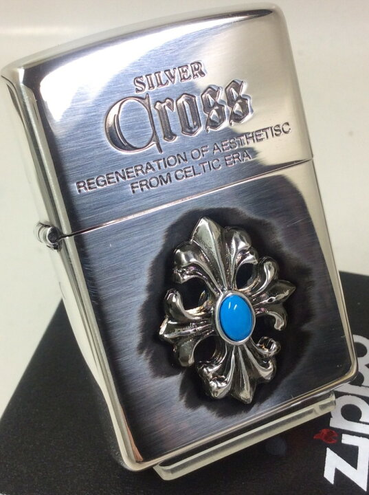 楽天市場】ジッポーライター： Zippo シルバー クロス //メタル 