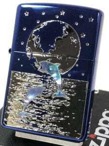 �W�b�|�[���C�^�[�F Zippo �C���J �F�� Dolphin Planet // �V�F�� �h���t�B�� // �� #200 �n�� �C �� �y�C�I���u���[���V���o�[�F����z 2BLS-Dolphin1 ���Y��!!�� �y�y�M�t_��z ��̓� ���̓� �W�b�| 