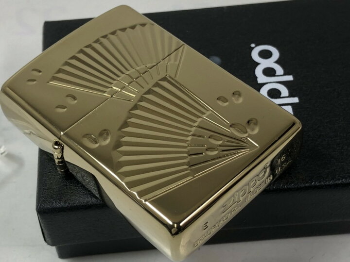 楽天市場】ジッポーライター：絶版 Zippo 金チタン 和柄 // 扇子 // 扇 