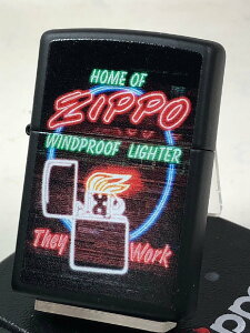 �W�b�|�[���C�^�[�F Zippo Neon Sign Design �u���b�N�}�b�g // �l�I���T�C�� �f�U�C�� // #48455 USA ���� 218 �� ���M�����[ �C�^���b�N ���S ���I�V����!!�� �y�����y�Ή��z �y�y�M�t_��z �y�W�b�|