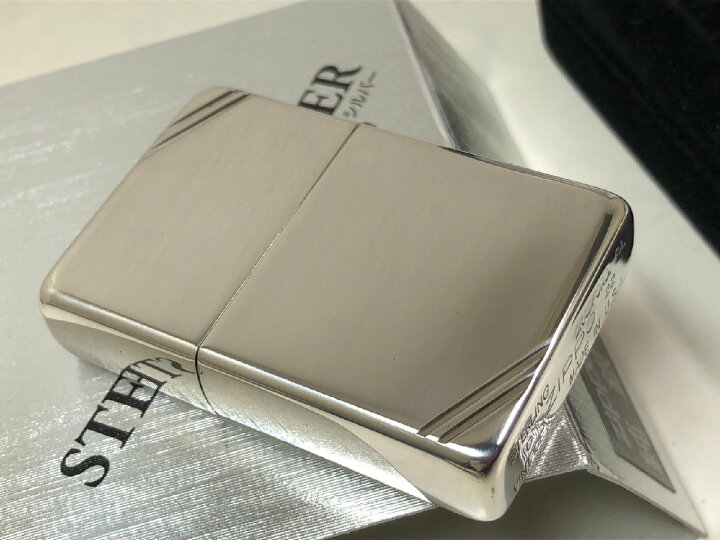 楽天市場】ジッポーライター： Zippo スターリングシルバー #14 