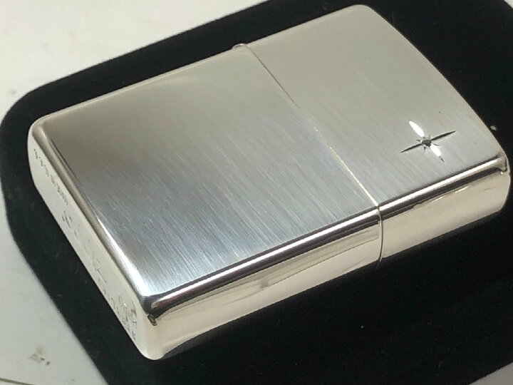 楽天市場】ジッポーライター： Zippo スターリングシルバー #15BK 