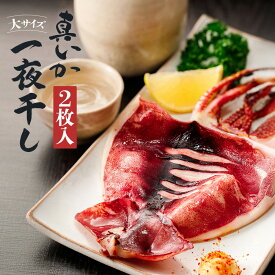 国産 真いか一夜干し 2枚入 約400g 甘塩 大サイズ ／ スルメイカ イカ一夜干し いか開き干し 冷凍イカ 生 おつまみ イカ するめいか 干物 食品 魚介類 開き干し 酒の肴 酒のつまみ 酒のあて BBQ バーベキュー お取り寄せ 日本酒 イカの一夜干し