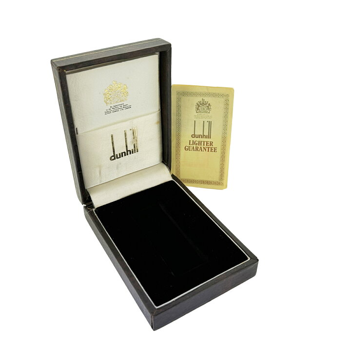 楽天市場】着火確認済 dunhill ダンヒル 薄型 ガスライター ゴールド 