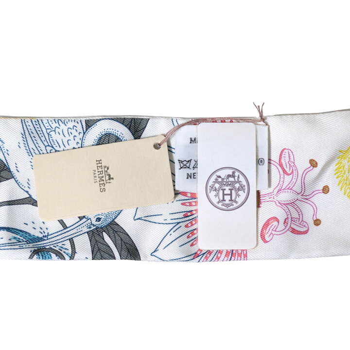 楽天市場】未使用 保管品 HERMES エルメス ツイリー Precious Paradise  