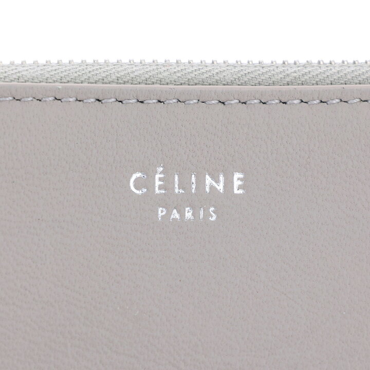 楽天市場】CELINE セリーヌ バイカラー キーリング付き グレー  