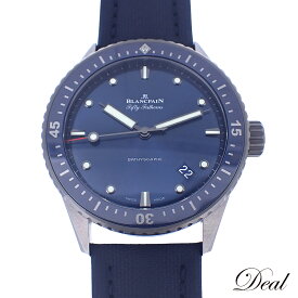 美品 Blancpain ブランパン フィフティファゾムス バチスカーフ 5000-0240-O52A メンズ 腕時計