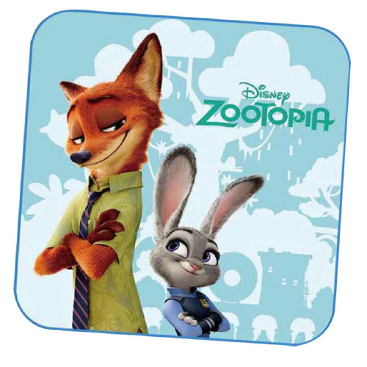 楽天市場 ディズニー ズートピア ハンドタオル Zootopia ディズニー ズートピア ニック ジュディ メール便発送 代引不可 即納 Dejima Online