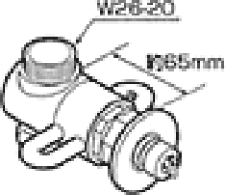 【Panasonic】 食器洗い乾燥機用 分岐水栓 CB-F6　【RCP】　05P27May16